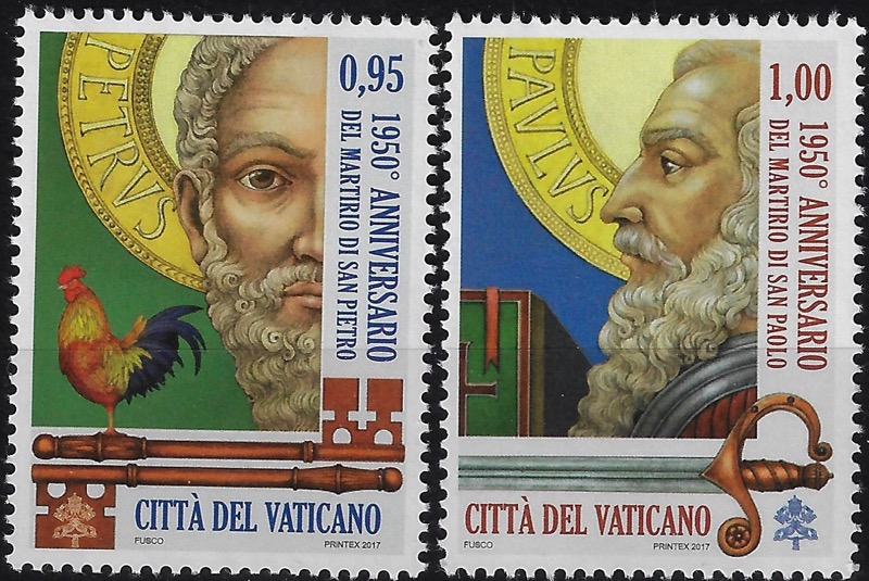 2017 1950° martirio san Pietro e san Paolo