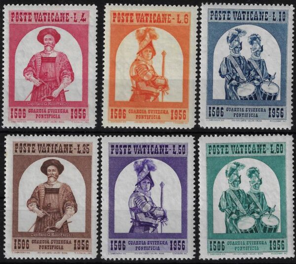 1956 Istituzione della Guardia Svizzera