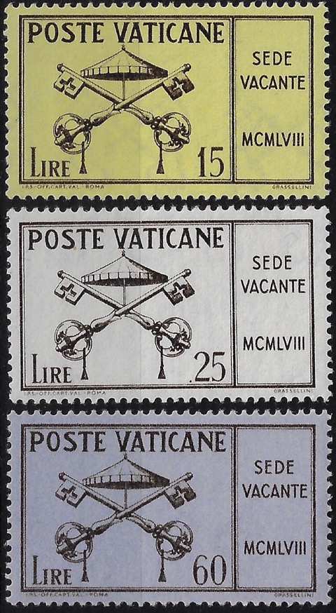 1958 Sede vacante