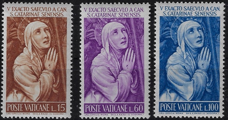 1962 500° canonizzazione Santa Caterina da Siena