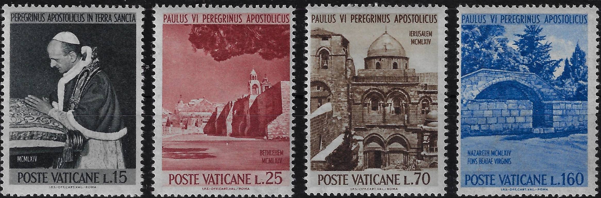 1964 Pellegrinaggio di Paolo VI in Terra Santa