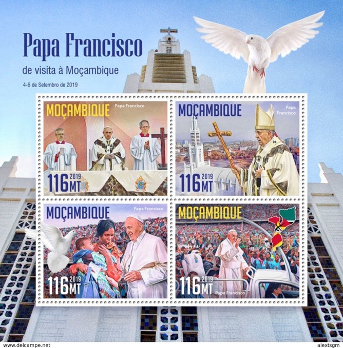 2019 Mozambico viaggi del papa