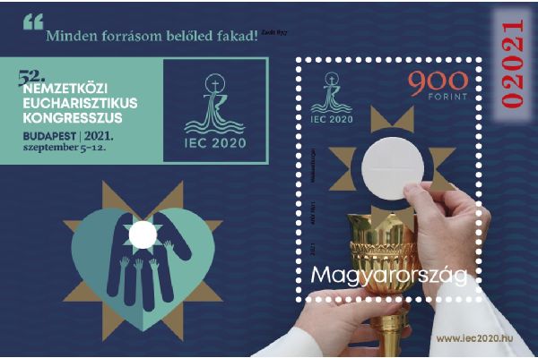 2021 Ungheria foglietto viaggi del papa