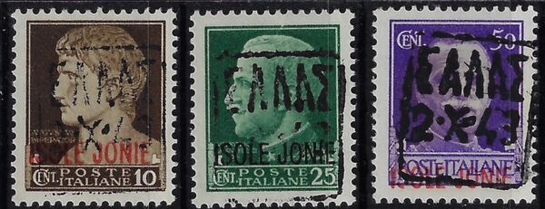 1943 Soprastampati ZANTE
