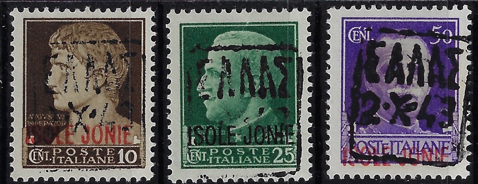 1943 Soprastampati ZANTE