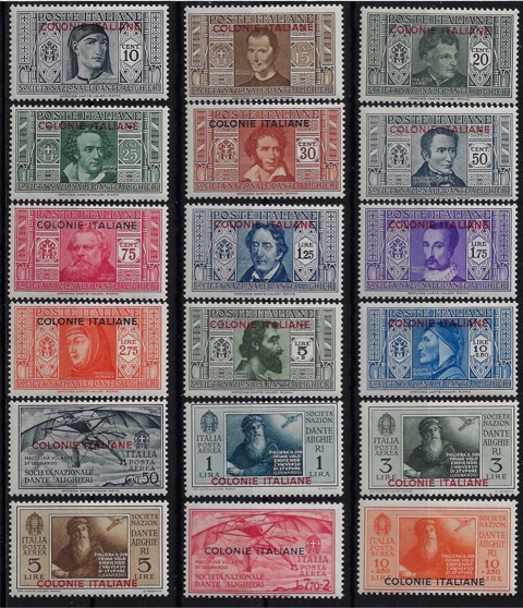 1932 Dante e aerea