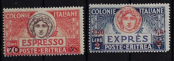 1926 Turrita sovrastampati