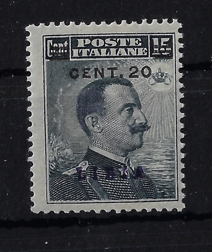 1916 Sopr 20 su 15 cent