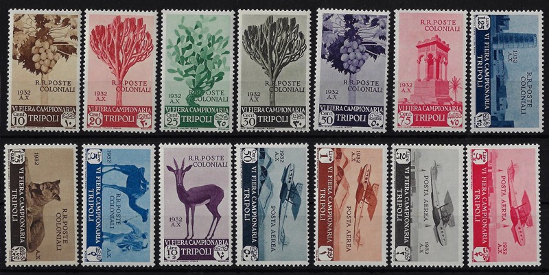 1932 VI Fiera Tripoli e aerea