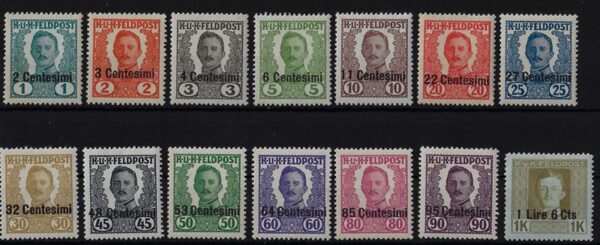 1918 Carlo I non emessi