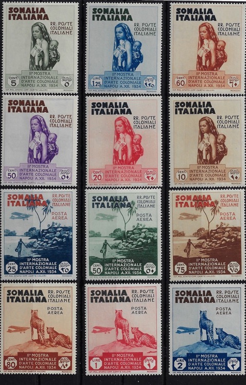1934 Expo Arte Napoli e aerea