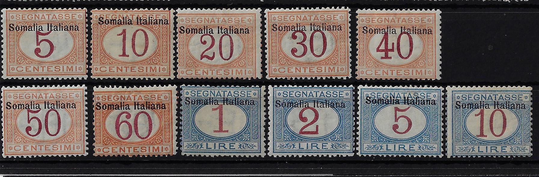 1909 Sovrastampati in alto