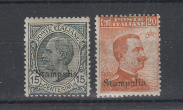 1921 15 e 20 cent simi