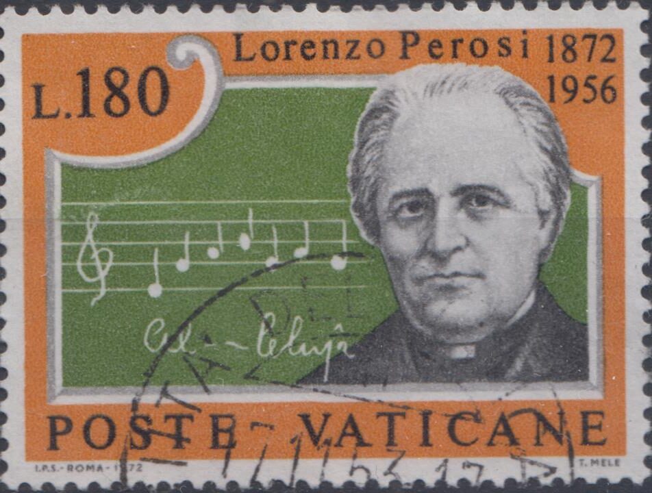 1972 100° nascita di Lorenzo Perosi