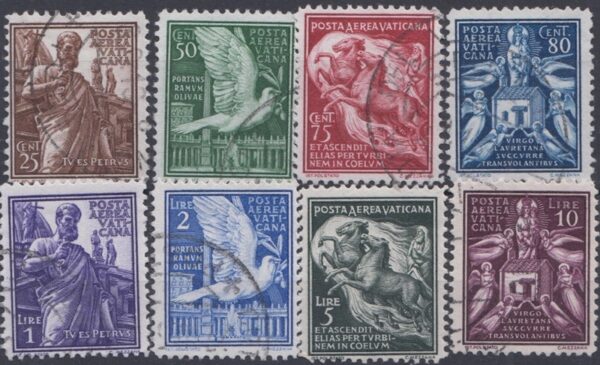 1938 Posta Aerea PIO XI Soggetti Vari
