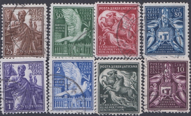 1938 Posta Aerea PIO XI Soggetti Vari