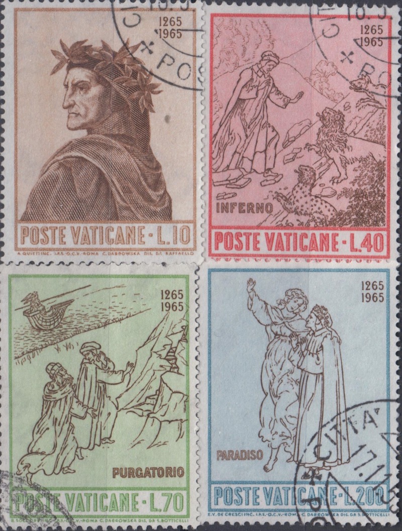 1965 700° nascita di Dante Alighieri