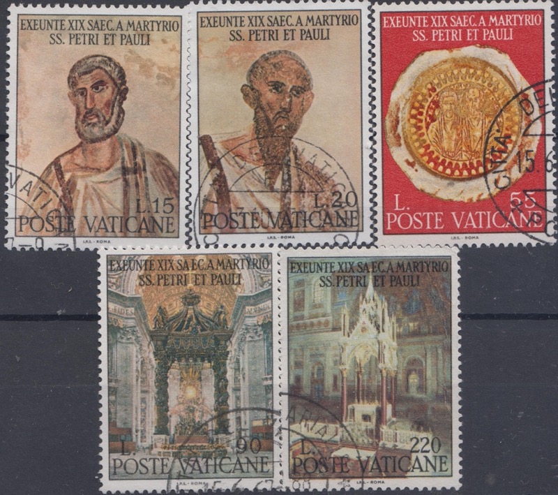 1967 1900° martirio dei Santi Pietro e Paolo