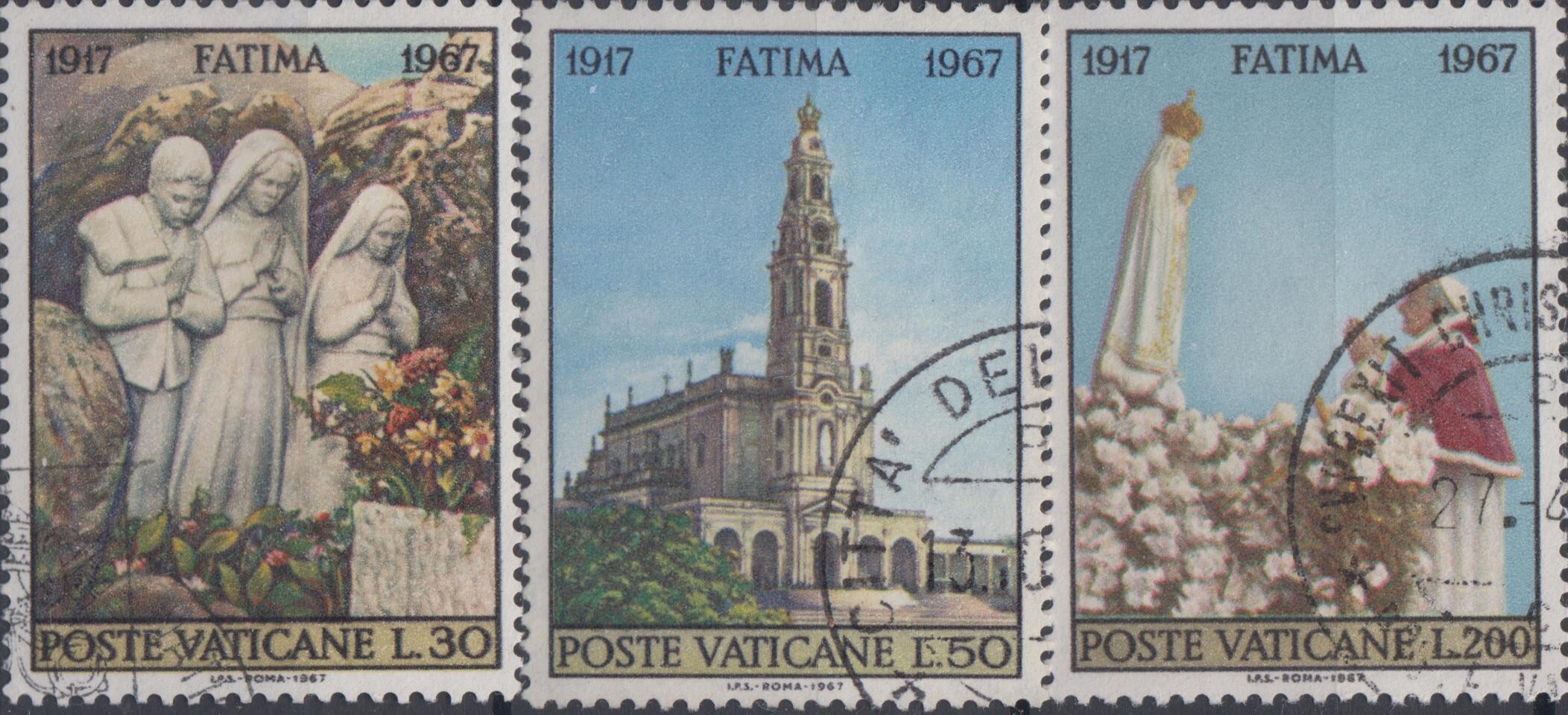 1967 50° apparizioni di Fatima