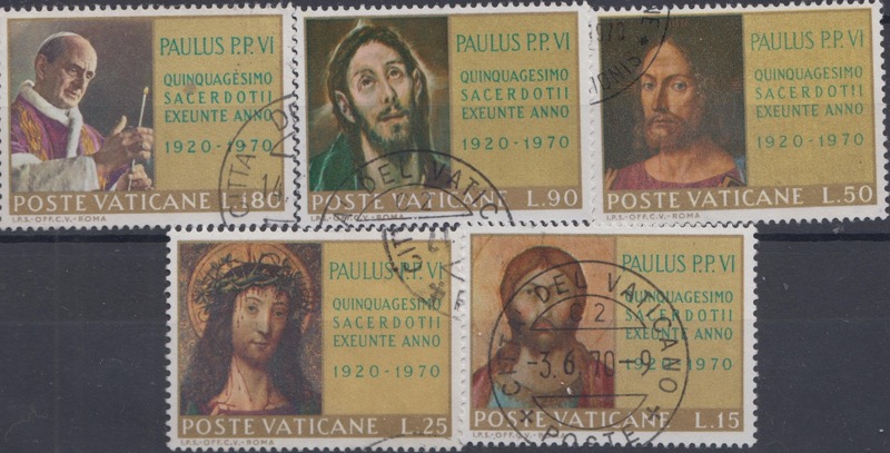 1970 50° Sacerdozio di Paolo VI