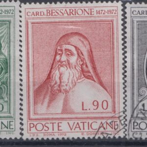1972 500° morte del Cardinale Bessarione