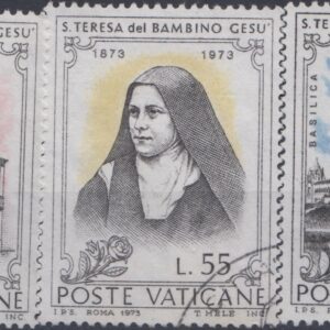 1973 100° nascita di Santa Teresa del Bambino Gesù