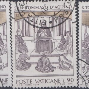 1974 700° morte di San Tommaso d' Aquino