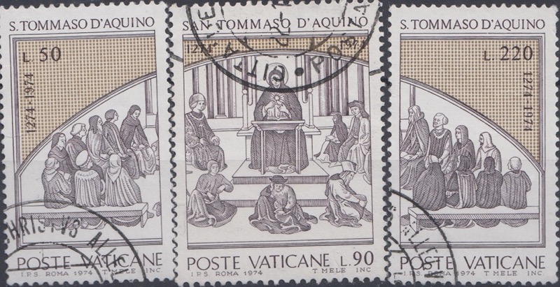 1974 700° morte di San Tommaso d' Aquino