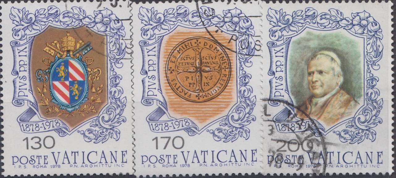1978 Centenario morte di Pio IX