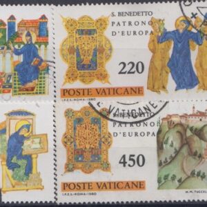 1980 1500° nascita di San Benedetto da Norcia