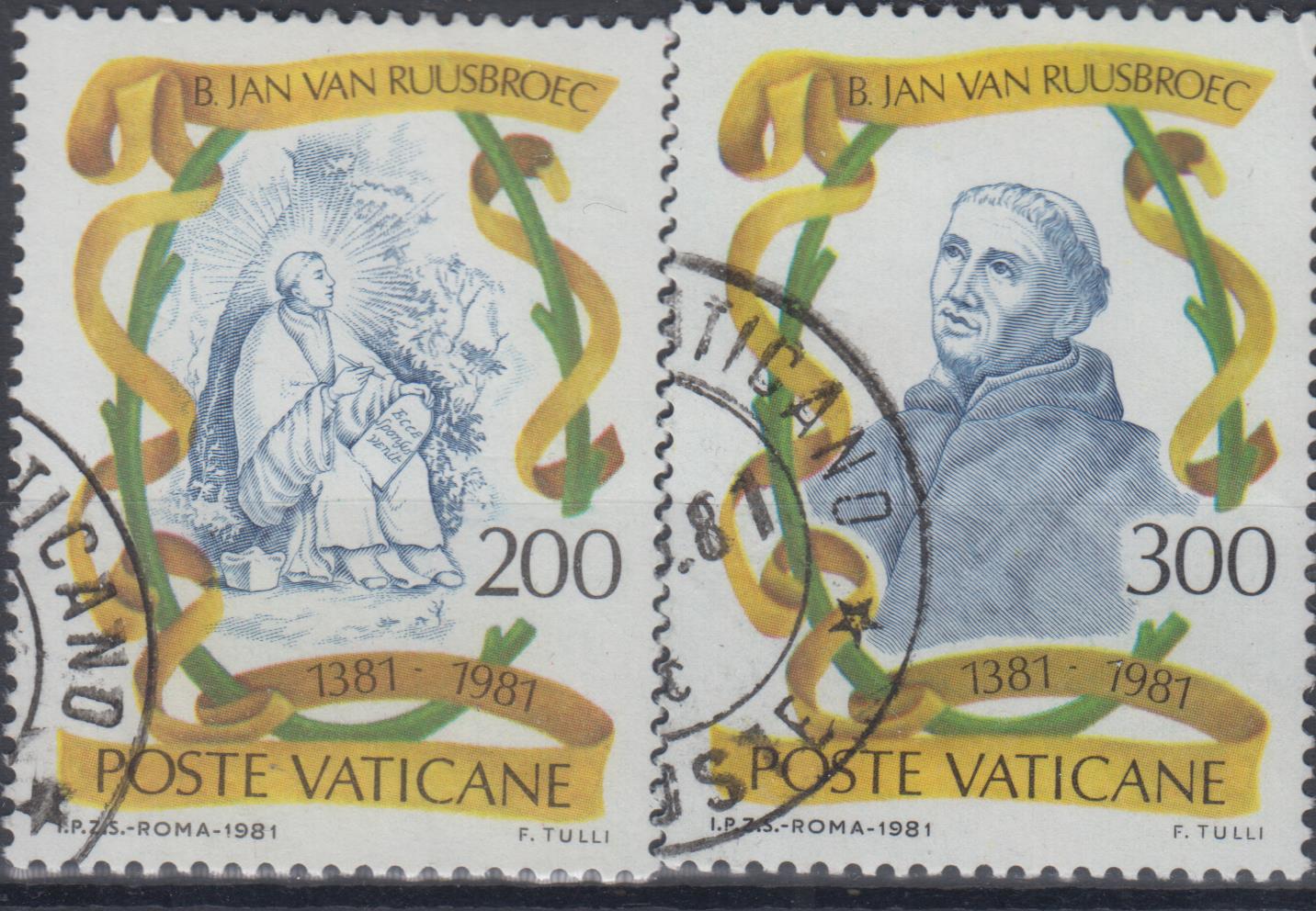 1981 100° morte del Beato Jan Van Ruusbroec