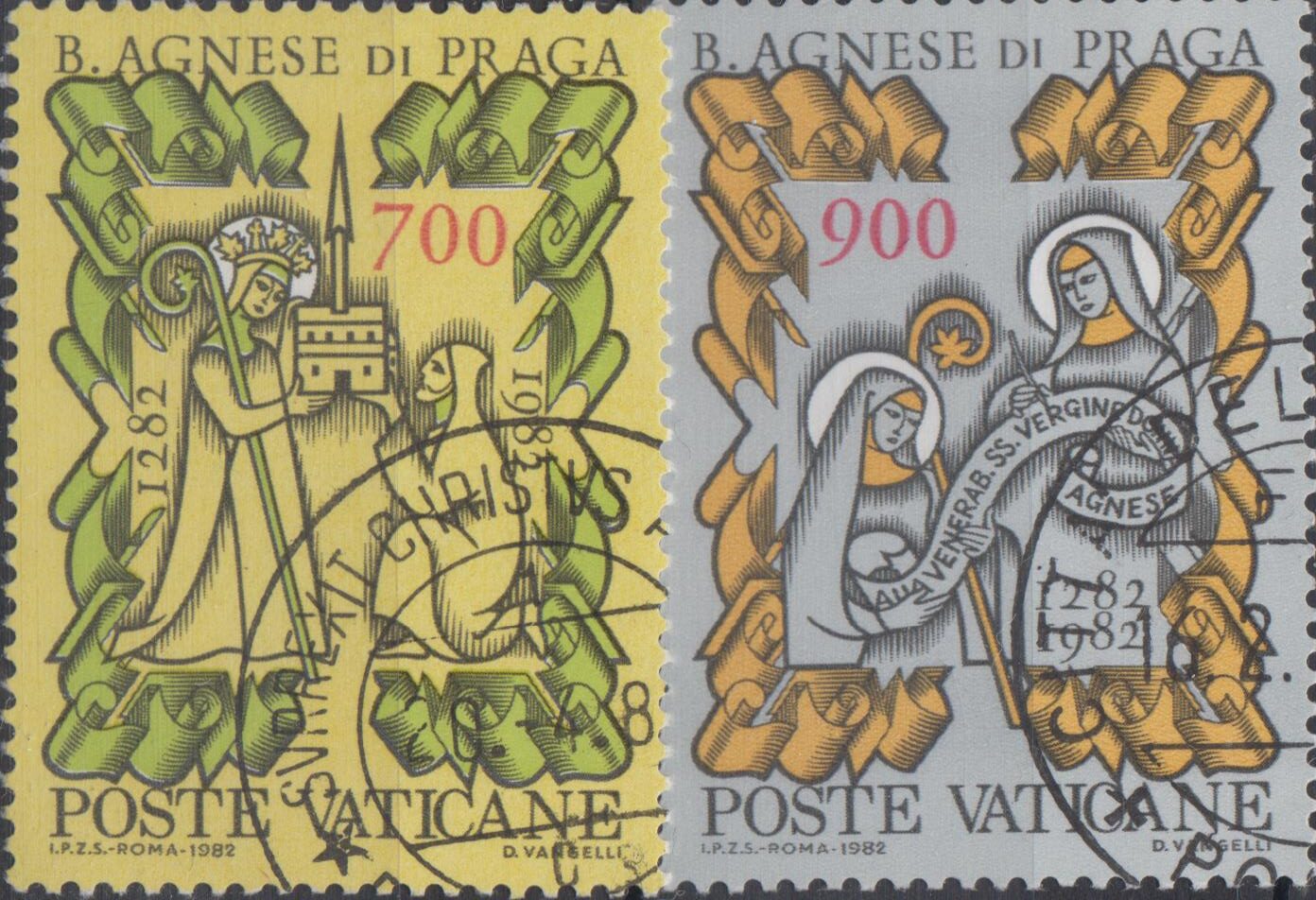 1982 700° morte della Beata Agnese di Praga
