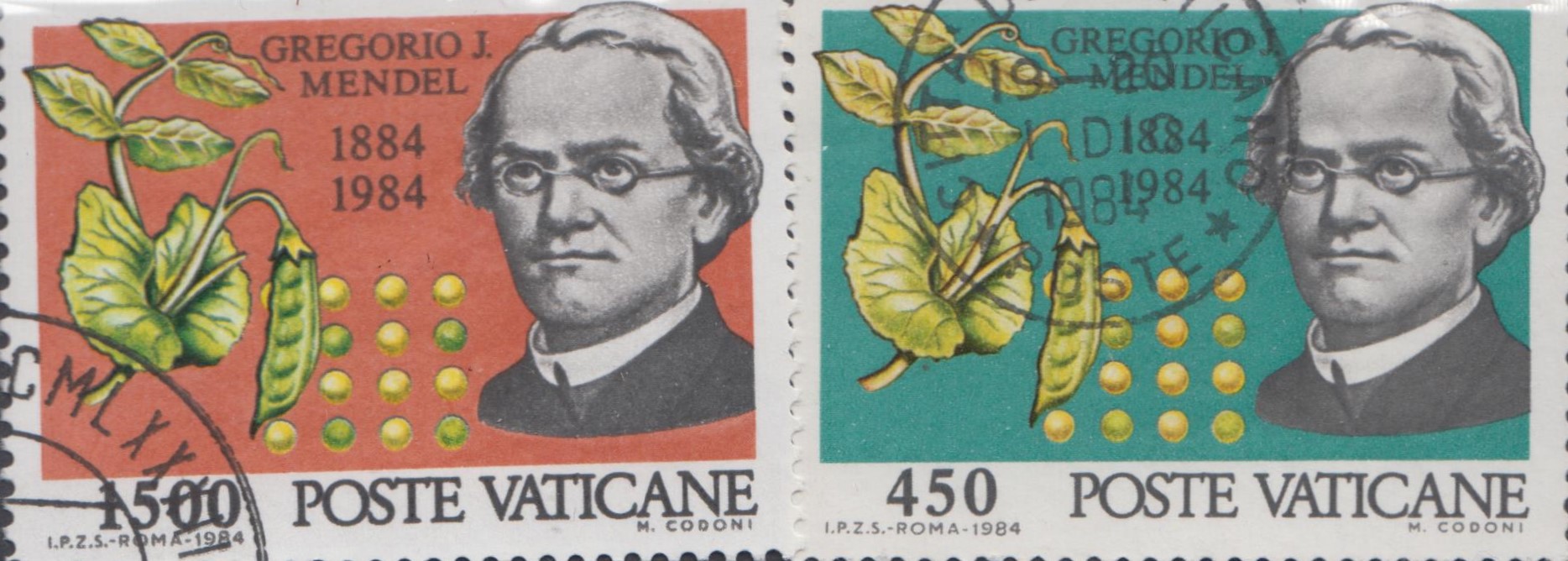 1984 100° morte dell'abate Gregorio J. Mendel