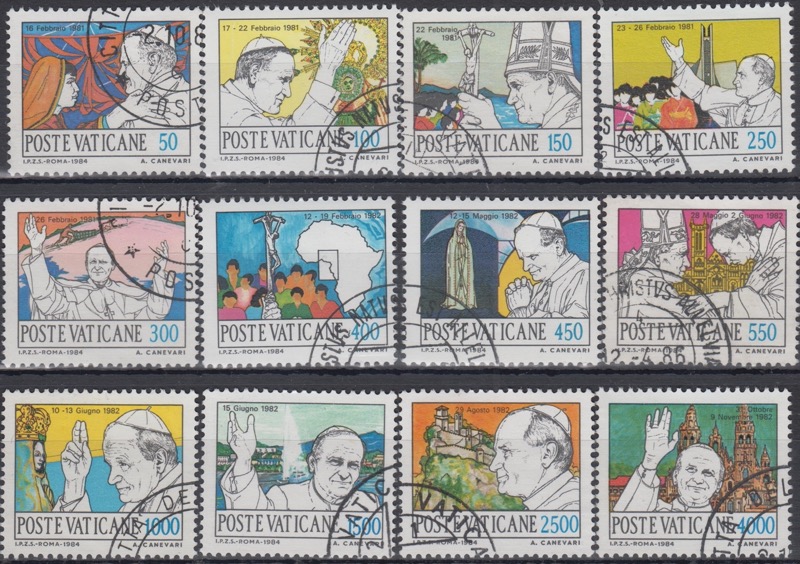 1984 I viaggi di Giovanni Paolo II nel 1981-82