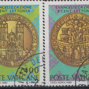 1987 800° Evangelizzazione della Lettonia
