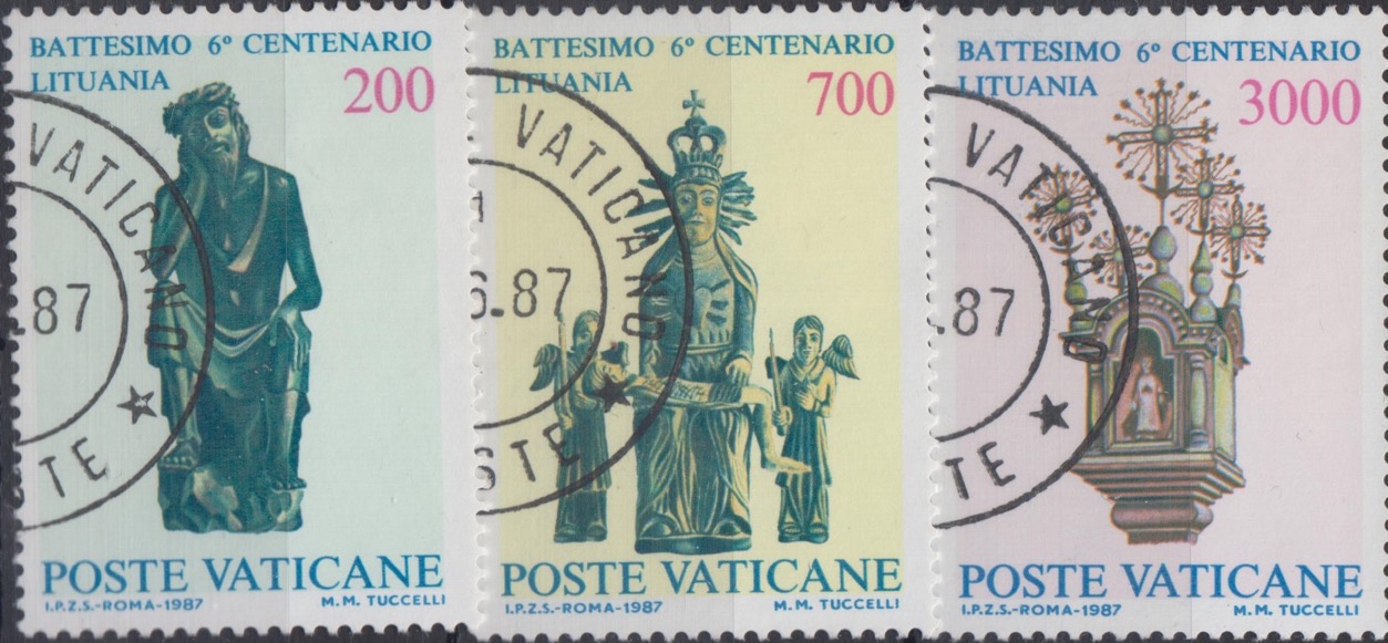 1987 600° Battesimo della Lituania