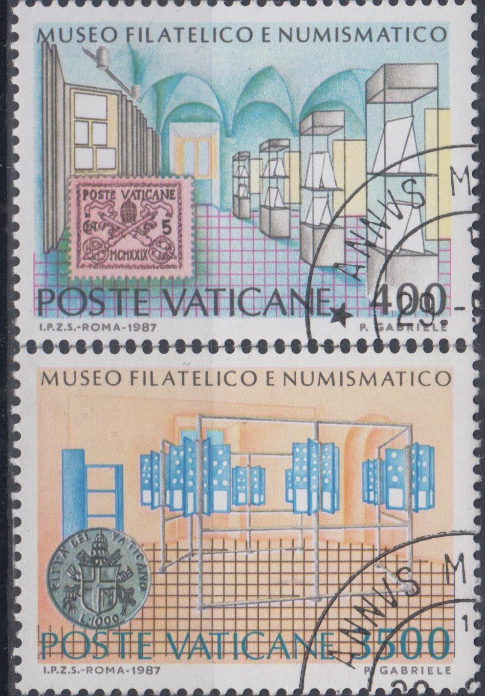 1987 Inaugurazione Museo filatelico e numismatico