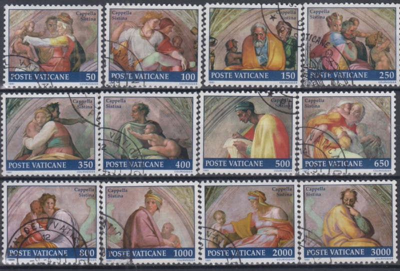 1991 Restauro della Cappella Sistina