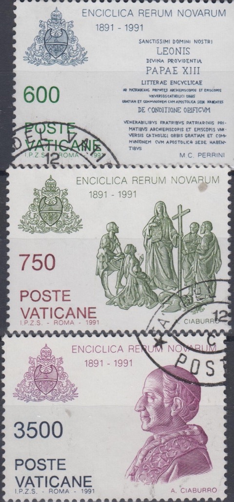 1991 100° enciclica Rerum Novarum