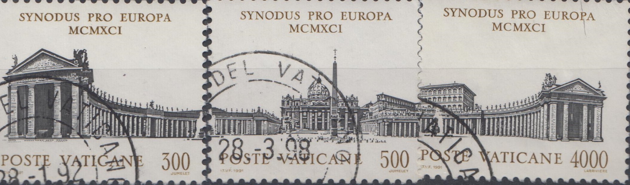 1991 Sinodo dei Vescovi - trittico