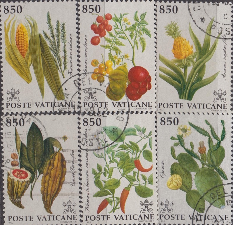 1992 Flora del nuovo mondo - blocco