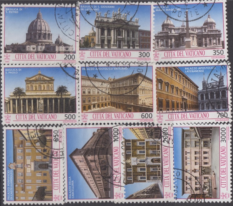 1993 Tesori d'arte della Città del Vaticano