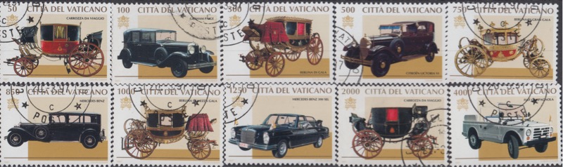 1997 Carrozze e auto Pontificie