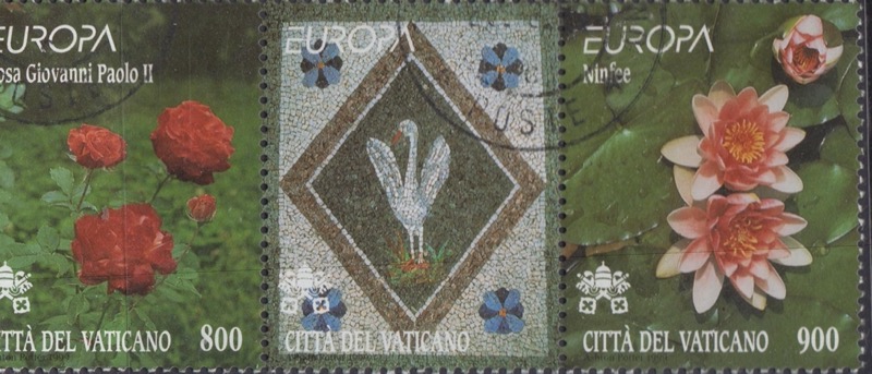 1999 Europa - striscia con appendice