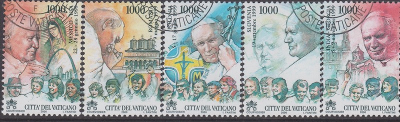 2000 I viaggi di Giovanni Paolo II nel 1999 - striscia