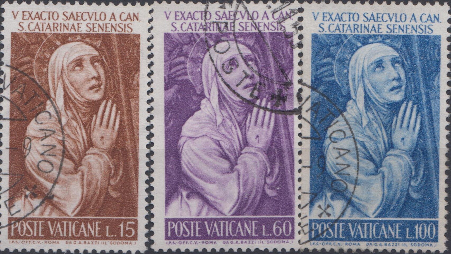1962 500° canonizzazione Santa Caterina da Siena