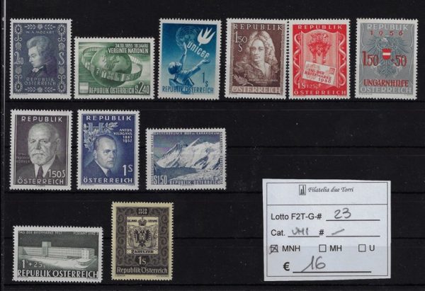 1949 - 1957 Soggetti vari selezione Unif 777-866