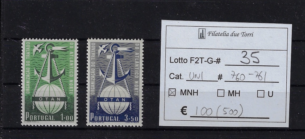 1952 NATO unif 760/761