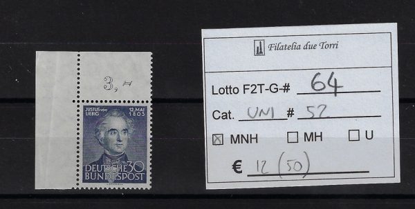 1953 Justus von Liebig Unif 52