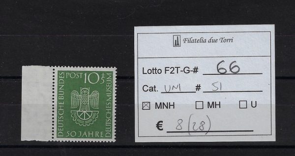 1953 Deutsches Museum Unif 51